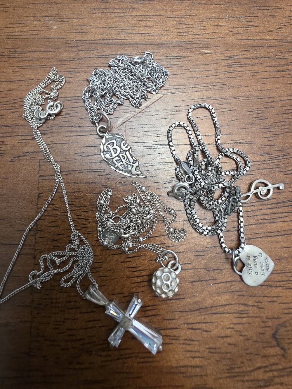 925 Sterling Silver Scrap & Wearable Bundle Estate Lot, 1 585/14kt Earring Back - Picture 2 of 12